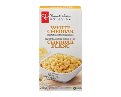 President's Choice White Cheddar Deluxe Macaroni and Cheese Dinner - 200.0 G