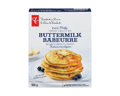 President's Choice Extra-Fluffy Buttermilk Pancake & Waffle Mix - 905.0 G