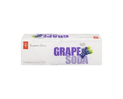 President's Choice Grape Soda - 355.0 ML