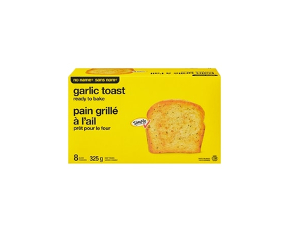 No Name Ready to Bake Sliced Garlic Toast - 325.0 G
