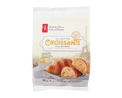 President's Choice Ready to bake - All-Butter Croissants - 312.0 G