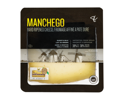 PC Black Label Manchego Sheep's Milk Hard Ripened Cheese Aged 6 Months - 150.0 G