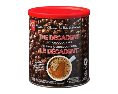 le Choix du Président Mélange à chocolat chaud Le DécadentTM - 450.0 G
