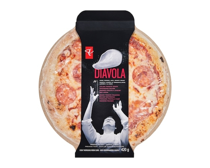 PC Black Label Diavola Pizza - 420.0 G