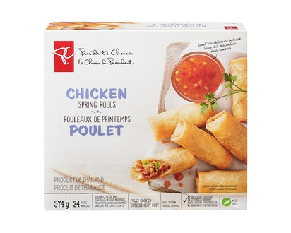 le Choix du Président Rouleaux de printemps au poulet - 574.0 G
