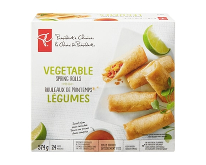 President's Choice Vegetable Spring Rolls - 574.0 G