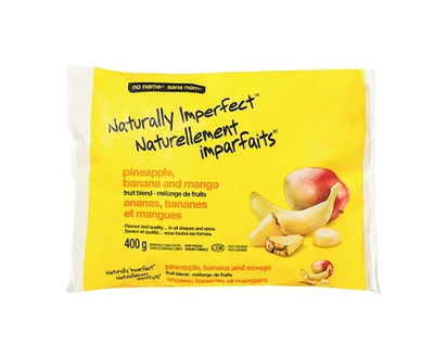 No Name Naturally Imperfect Pineapple, Banana, and Mango Fruit Blend - 400.0 G