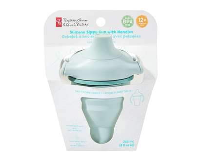 President's Choice Silicone Sippy Cup with Handles - 1.0 EA