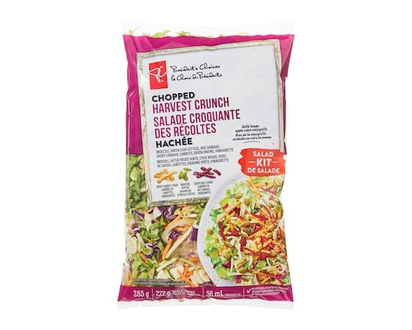 President's Choice Chopped Harvest Crunch Salad Kit - 285.0 G