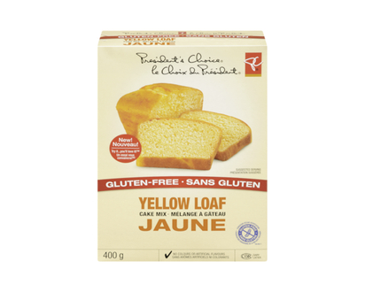 President's Choice Gluten Free Yellow Loaf Cake Mix - 400.0 G