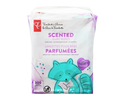 President's Choice Fresh Scent Baby Wipes 300 Pack - 300.0 EA