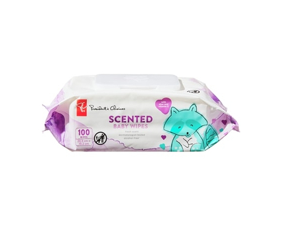 President's Choice Fresh Scent Baby Wipes 100 Pack - 100.0 EA