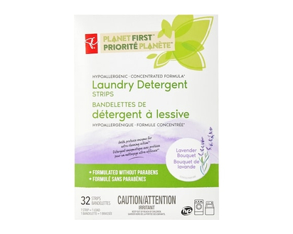 President's Choice Planet First™ Laundry Strips Lavender Scent - 32.0 EA