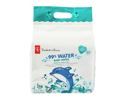 President's Choice 99% Water Baby Wipes 256 Wipes - 256.0 EA