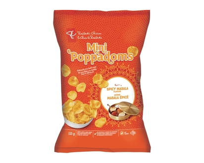 le Choix du Président Mini pappadams au masala épicé - 113.0 G