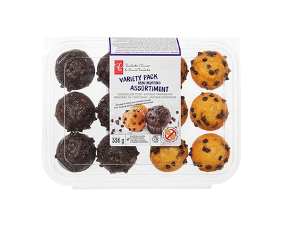 le Choix du Président Mini-muffins, chocolat et double chocolat - 336.0 G