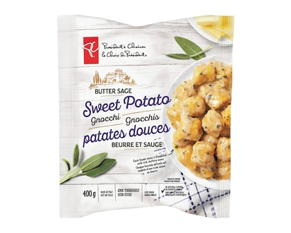 President's Choice Butter Sage Sweet Potato Gnocchi - 400.0 G