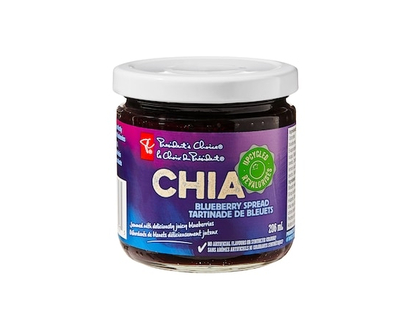 President's Choice Chia Blueberry Spread - 206.0 ML