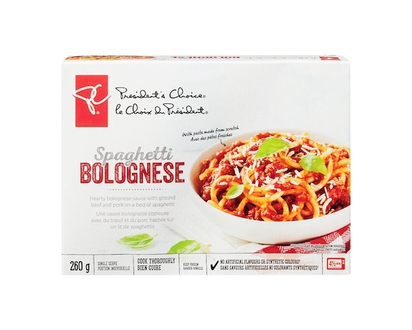 President's Choice Spaghetti Bolognese - 260.0 G