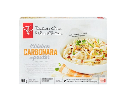President's Choice Chicken Carbonara - 260.0 G