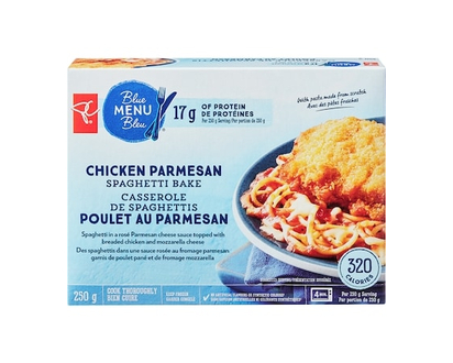 PC Blue Menu Chicken Parmesan Spaghetti Bake - 250.0 G