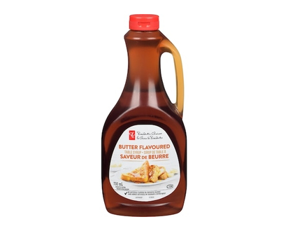 le Choix du Président Sirop De Table Saveur De Beurre - 750.0 ML