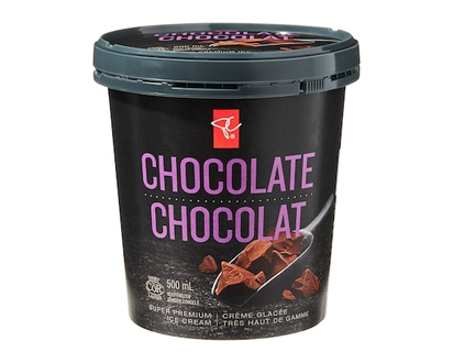 PC Collection noire Crème glacée au chocolat - 500.0 ML