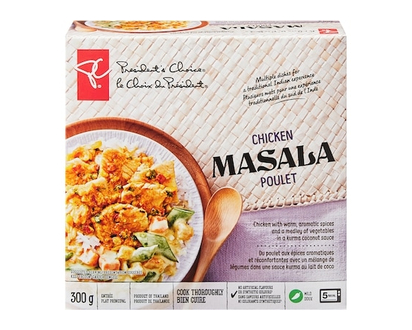 le Choix du Président Poulet Masala sur riz - 300.0 G