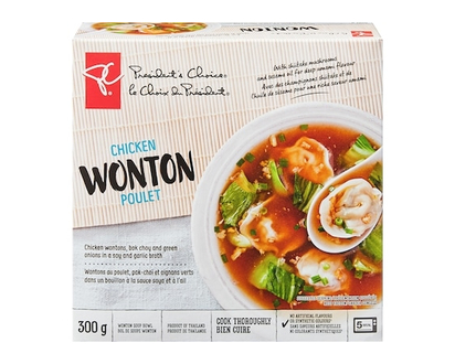 le Choix du Président Soupe Wonton au poulet - 300.0 G