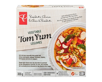 le Choix du Président Soupe végétarienne Tom Yum - 300.0 G