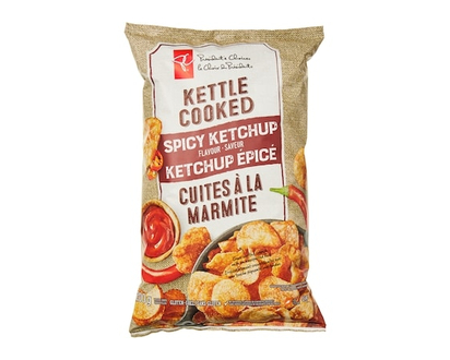 le Choix du Président Croustiles à saveur de ketchup épicé, cuites à la marmite - 200.0 G