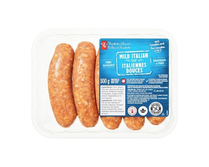 President's Choice Mild Italian Pork Sausages - 500.0 G