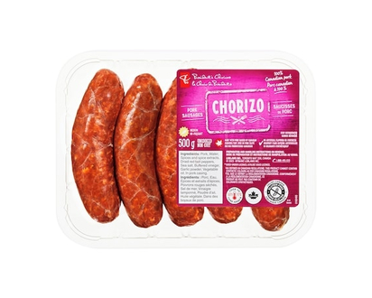 President's Choice Chorizo Pork Sausages - 500.0 G