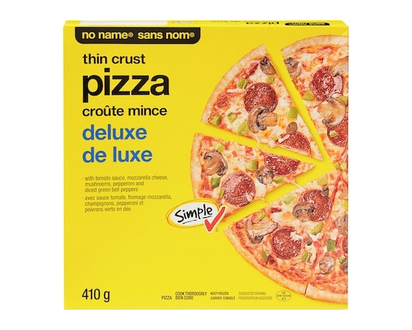 No Name Thin Crust Deluxe Pizza - 410.0 G