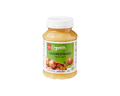 PC Organics Unsweetened Apple Sauce - 620.0 ML