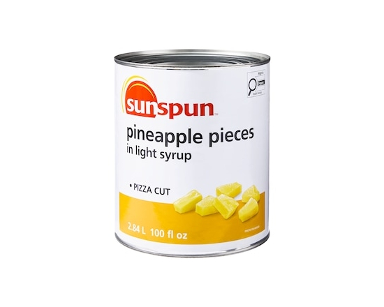 Pineapple Pieces in Light Syrup - 2.84 L