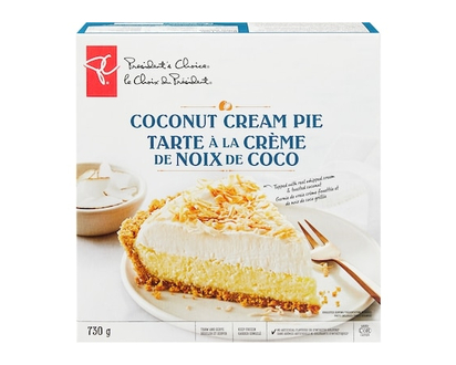 President's Choice Coconut Cream Pie - 730.0 G