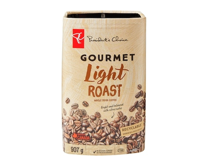 le Choix du Président Café en grains gourmet à torréfaction légère - 907.0 G
