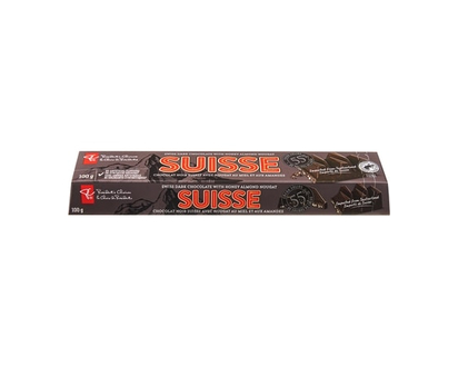 President's Choice Suisse Swiss Dark Chocolate with Honey Almond Nougat - 100.0 G