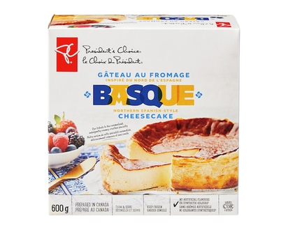 President's Choice Northern Spanish-Style Basque Cheesecake - 600.0 G