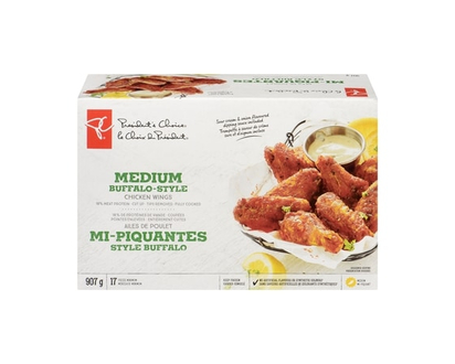 President's Choice Medium Buffalo-Style Chicken Wings - 907.0 G