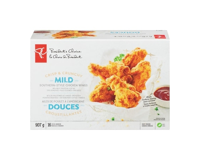 President's Choice Chicken Wings, Crisp & Crunchy Mild Southern-Style - 907.0 G
