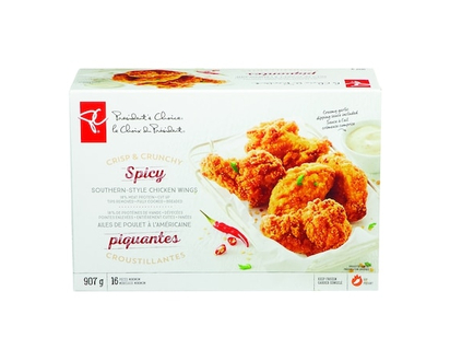 President's Choice Crisp & Crunchy Spicy Southern-Style Chicken Wings - 907.0 G