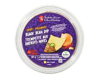 President's Choice Spicy Black Bean Dip - 227.0 G
