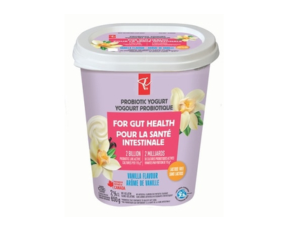 President's Choice Vanilla Flavour Probiotic Yogurt - 650.0 G
