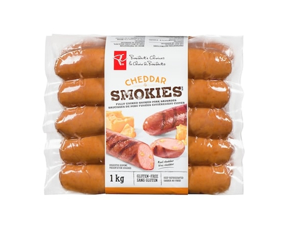 President's Choice Cheddar Smokies - 1.0 KG