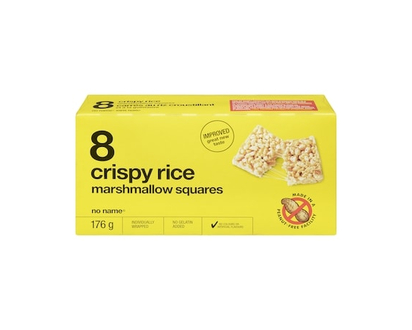 No Name Crispy Rice Marshmallow Squares - 176.0 G