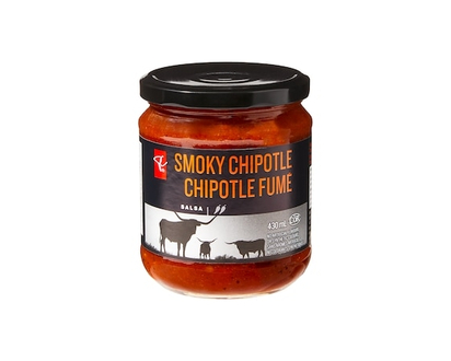 PC Black Label Salsa, Smoky Chipotle - 430.0 ML