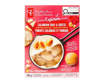 le Choix du Président Gnocchis farcis aux piments calabrais et fromage Explosion de goût - 280.0 G