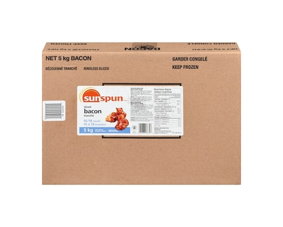 Sliced Bacon - 5.0 KG